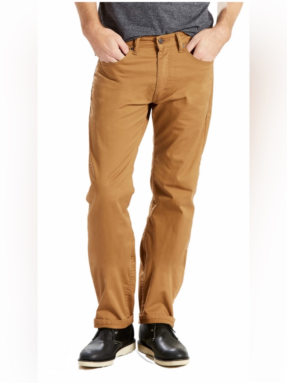 Levi 505 regular fit jeans. Size 34.